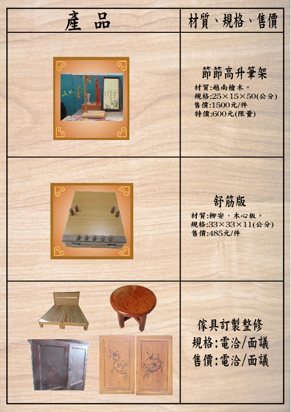 木工二