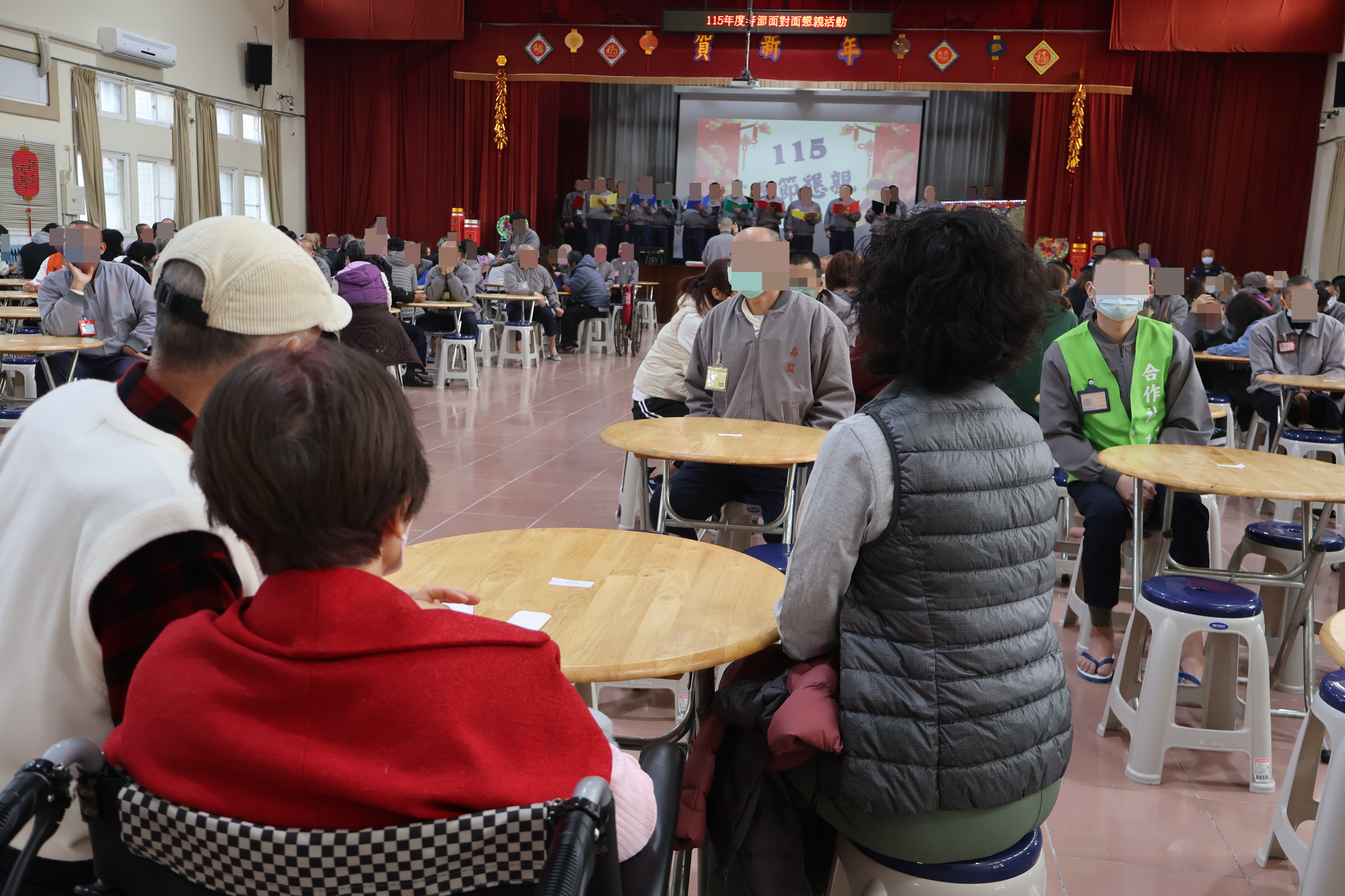 心悅合唱團團員家屬欣賞表演